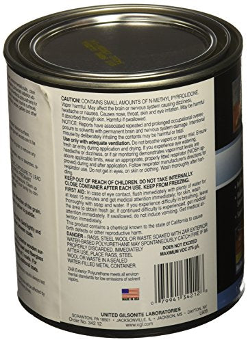 34212 Zar Exterior Water Based Polyurethane