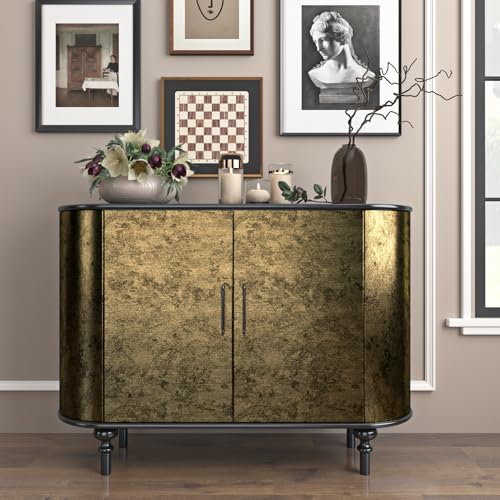 Livelynine 24x197" Gold Wallpaper Peel and Stick Textured Metallic Accent Wallpaper for Living Room Bathroom Kitchen Cabinets Fridge Luxury Black Gold Contact Paper Drawer Liner Shelf Waterproof Vinyl - size: 24x197 Inch