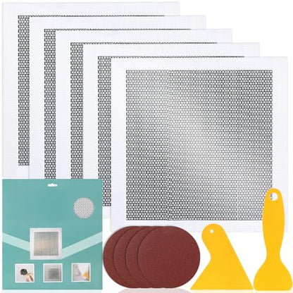 5Pcs Drywall Repair Kit Large Hole, 12 x 12in Self-Adhesive Drywall Patch - size: 5Pcs