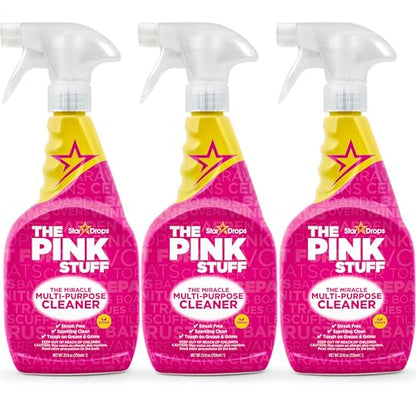 Stardrops The Pink Stuff Miracle Multi-Purpose Cleaner Spray, 25 Fl Oz 3Pk - size: 25 Fl Oz (Pack of 3)
