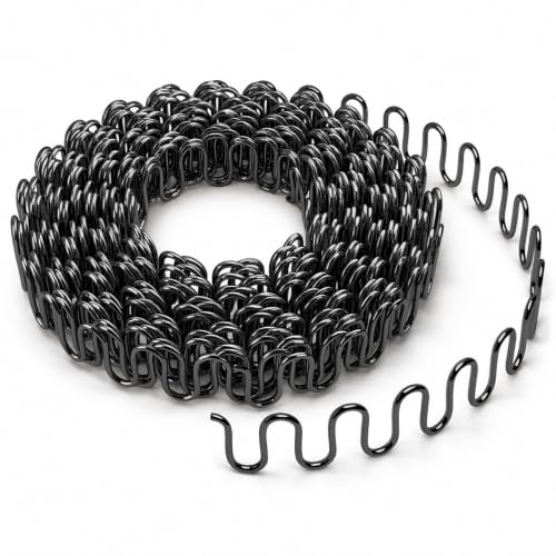 46 Feet Zig Zag 9 Gauge Upholstery Springs Couch Springs Roll Cuttable Upholstery Springs Roll - size: 0.14in