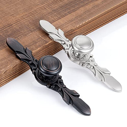 5Set Cabinet Hardware,Brushed Nickel Drawer Knobs & Back plate for Kitchen - color: Brushed Nickel, size: 5 Pack / Knobs & Plates