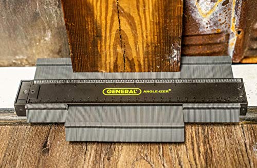 General Tools Contour Gauge 833 - 10" Angle Finder Tool for Home Improvement - Gadgets for Men - size: 10-Inch