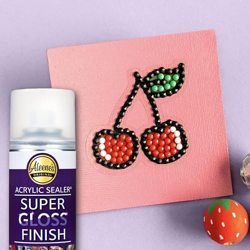 Aleene's Spray Acrylic Sealer, Super Gloss Clear Finish, 6 oz - color: Super Gloss