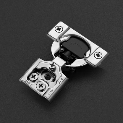 HOME EDIT 1 Pair 3/4 Inch Overlay Soft Close Cabinet Hinges Door Hinges - size: 3/4 inch Overlay