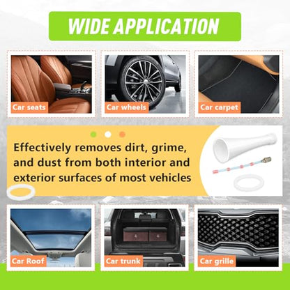 1Set Car Cleaning Tool Kit, Fit for Gun Z-010 & Z-014