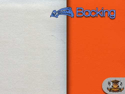 Vinyl Denali Marine Grade UV Protected Upholstery Fabric Weatherproof, Motorcycle Boats, Automotive, wall Cover, Purse / 54" Wide/Sold By The Yard (Orange) - color: Orange
