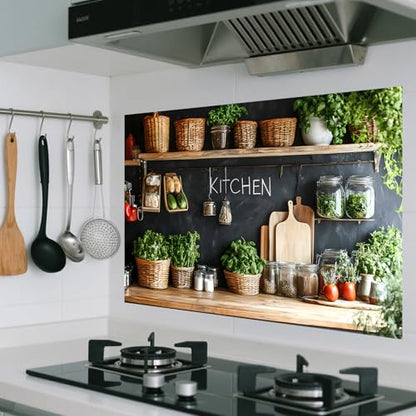 Nuxovilar Kitchen Backsplash Peel and Stick Wallpaper,17.72"x27.56" - color: A-Modern Styles