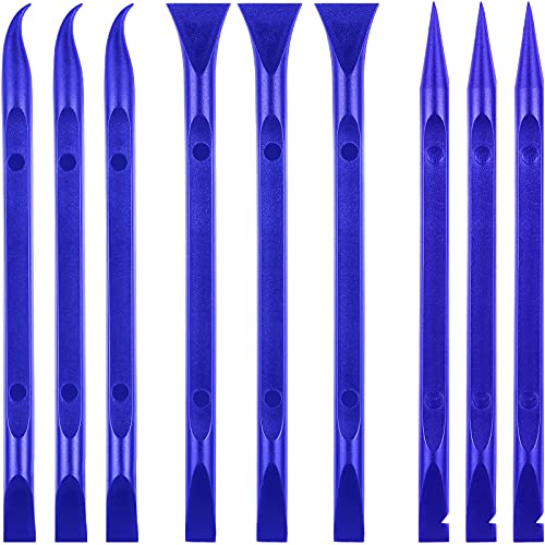 Honoson 9 Pcs Cleaning Scraper Tool, Scratch Free for Auto Detailing,None - color: Blue