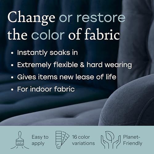 Fabricoat Fabric Paint & Upholstery Dye, Mustard Yellow, Flexible Finish - color: Mustard Yellow, size: 2500 ml
