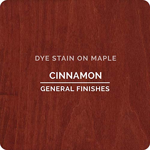 General Finishes Water Based Dye, 1 Gallon, Cinnamon - color: Cinnamon, size: 1 Gallon