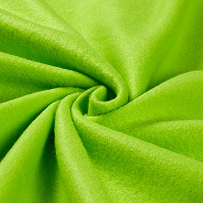 Polar Fleece Solid Lime, Fabric by the Yard - color: Lime