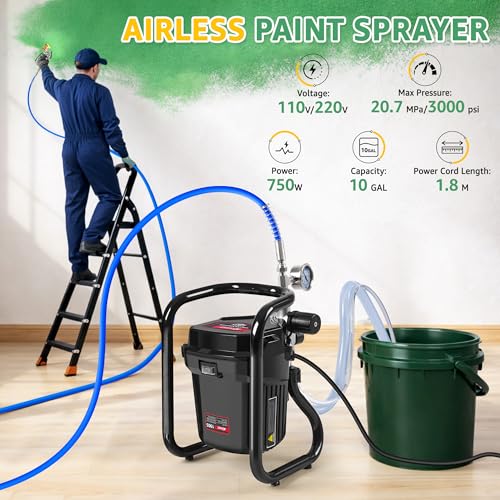 XDOVET 750W Airless Paint Sprayer 1pcs