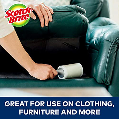 Scotch-Brite 50% Stickier Lint Roller, 288 Sheets Total, 6 Pack - size: 6 Rollers (288 Sheets)