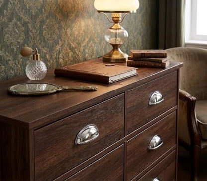 10 Pack 2-1/2" Drawer Pulls Polished Nickel Cabinet Cup Pulls Kitchen Hardware Cabinet Handles Drawer Handles Knobs 2.5 inch Hole Center - color: Polished Nickel, size: 2-1/2"(64mm) Hole Center