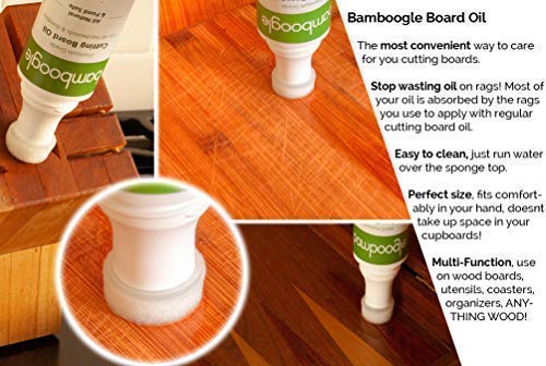 Food Grade Mineral Oil For Cutting Boards - No Mess Cutting Board Oil With Easy Applicator