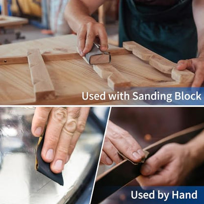 Sandpaper 5000 Grit 15 Sheets, Wet Dry Sand Paper 9 x 3.6 Inch - style: 5000 Grits