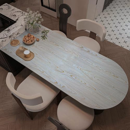 Purple Wood Contact Paper Peel and Stick Wood Grain Wallpaper 15.7"x196" - color: Purple, size: 15.7" x 196.8"