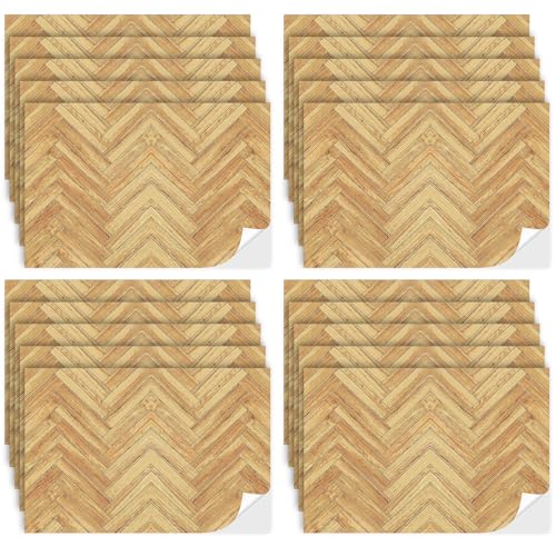 Flutesan 12 Pcs Miniature Dollhouse Wallpaper, Twill - style: Twill
