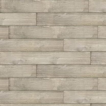 Real Wood Wall Planks-5" White Shiplap Panel Peel and Stick 10Pack 12.5SqFt - color: Low-key rustic style