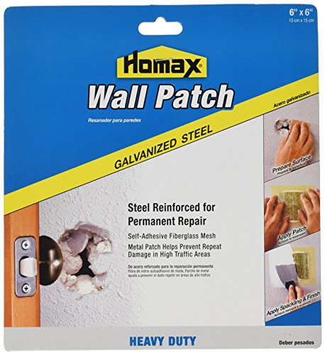 6" x 6" Homax 5506 Wall Patch Self-Adhesive Wall Patch