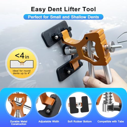 VEXTRO Paintless Dent Repair Kit, Car Dent Puller Kit for Auto Door Dents - size: PDR Kit-1
