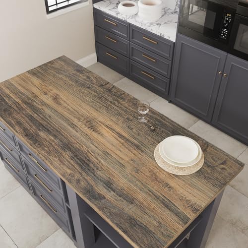 Distressed Wood Wallpaper Peel Stick 24inch Wide Wood Grain Contact Paper