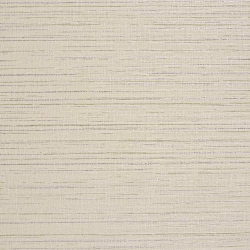 VEELIKE Ecru White Grasscloth Peel and Stick Wallpaper Textured Grasscloth Wallpaper 15.7''x118'' Removable Linen Fabric Vinyl Wall Paper Self Adhesive Grass Cloth Contact Paper for Bedroom Walls - color: Ecru White, size: 15.7" x 118"