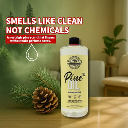 Renegade Pine Oil 80 Concentrated Floor & Surface Cleaner