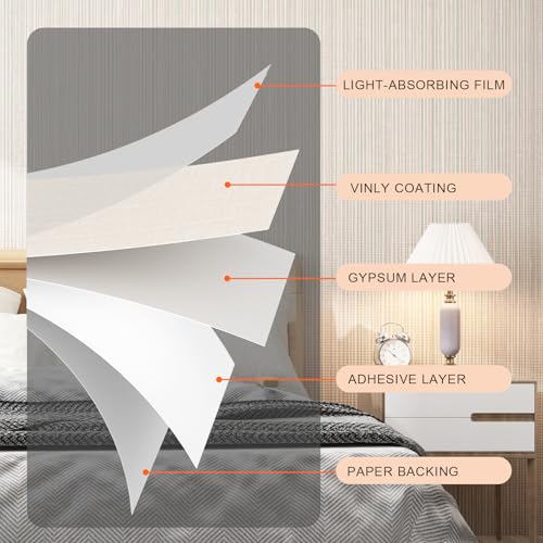 Grasscloth Peel and Stick Wallpaper 20.8"x394" Beige Thick Fabric Textured Linen Classic Faux Grassweave Neutral Removable Wallpaper Vinyl Film Roll for Home Use - color: Mixed Beige