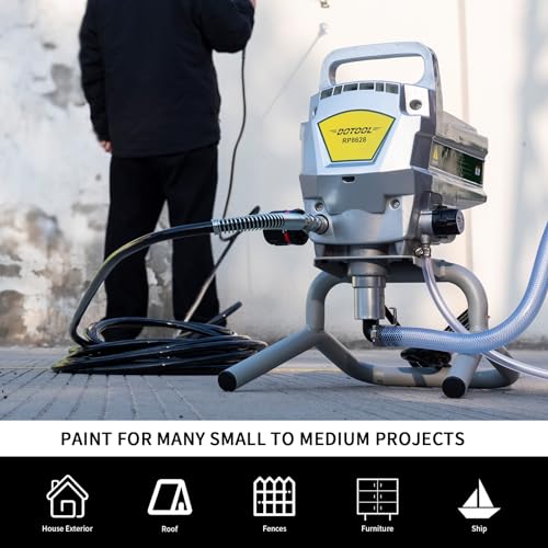 DOTOOL Airless Paint Sprayer, 950W 3300PSI High Pressure Paint Sprayer Gun