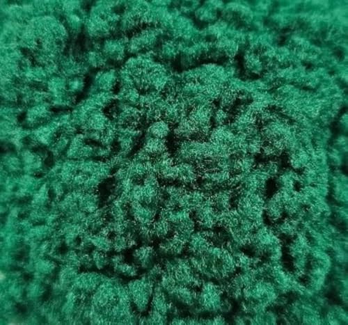 Fowl Flocker Flocking Kit 1oz Flock (Green) with 2 Ounce Color Matched Acrylic Paint/Adhesive and Applicator - color: Green