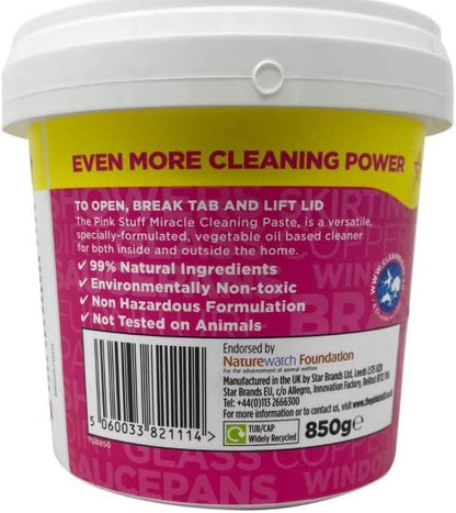 Stardrops The Pink Stuff Miracle Cleaning Paste 850g (Pack of 2) - size: 30 Ounce (Pack of 2)