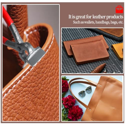 Flat Pliers Leather Making Tools Heavy Duty Horse Saddle Stitching Tool - style: pliers+clamp