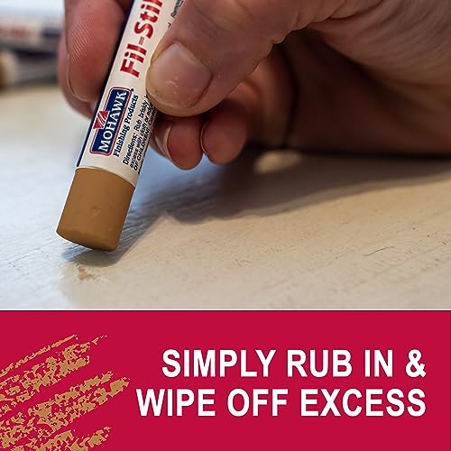 Mohawk Fil-Stik, Wax Putty Stick for Wood Repair, Deep Mahogany, M230-0115, 1 Count