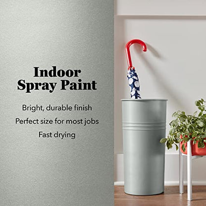 Krylon K01406 General Purpose Spray Paint Metallic 11 oz, Silver - color: Silver