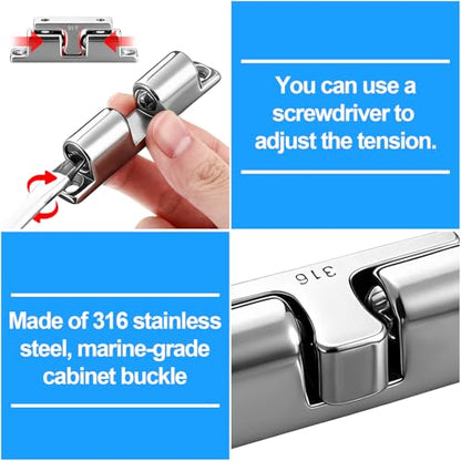 Frienda Double Roller Catch 316 Stainless Steel 70 Mm