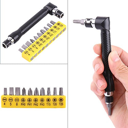 L-Shaped Screwdriver Set, 10-Piece Double Head