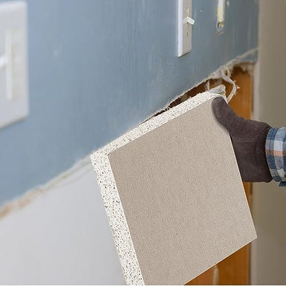 Amylove Drywall Repair Panel for Wall Repair, 4 Pieces, 6" x 6" x 1/2" - size: 6" x 6" x 1/2"