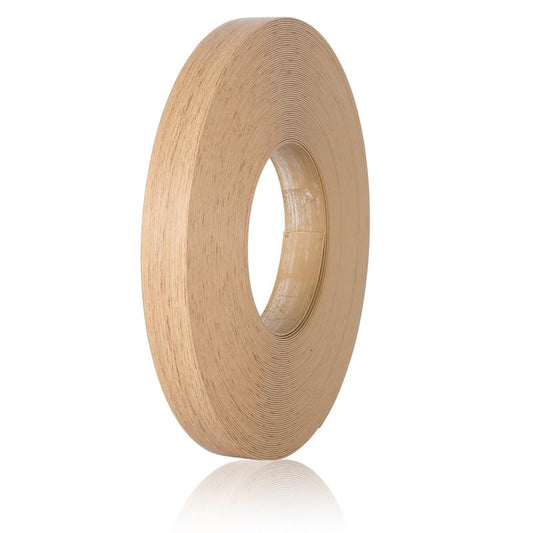 Natural Oak Edge Banding, 15/16" x 25ft PVC Edge Banding Tape, 1mm Thick Non-Glued Wood Grain Veneer Edging Roll for Furniture Repair, Cabinet Edge, Plywood Wood Edge Trim & DIY - color: Natural Oak, size: 15/16 inch X 25 ft