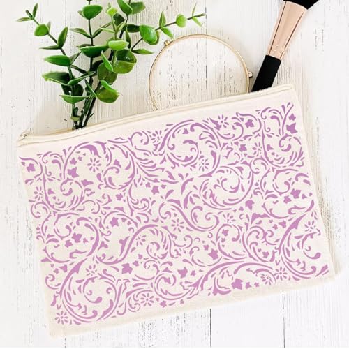 Damask Stencils for Walls 12inch Damask Stencil - style: Damask 02