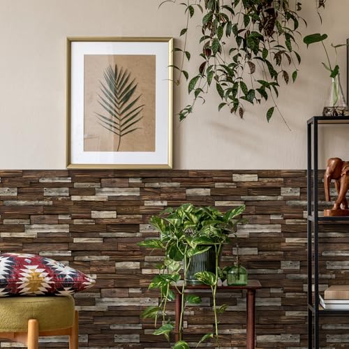 Peel and Stick Backsplash Tile Wall Stickers 24pcs 9.68x4.72 inch - color: Hzw-xy-htp-105