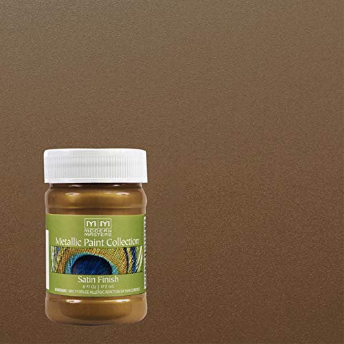 Modern Masters Satin Blackened Bronze Metallic Paint - color: Satin Blackened Bronze, size: 6 Fl Oz (Pack of 1)