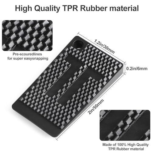 Furniture Levelers Pads,20 Pack Flexible Rubber Table Leveling Shims for Home Improvement - Level Wedges,Cabinet Shims、Chair Shims、Table Leg Leveler, Waterproof Non-Slip, Stackable(Black) - size: Leg pads