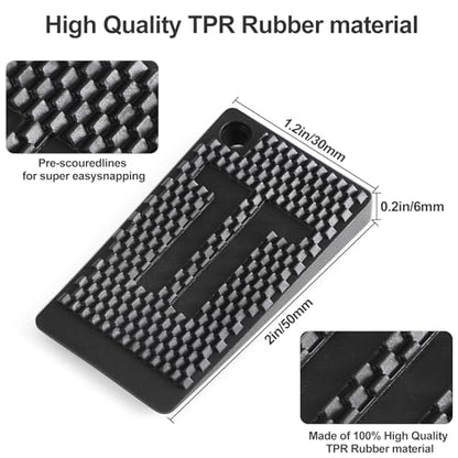 Furniture Levelers Pads,20 Pack Flexible Rubber Table Leveling Shims for Home Improvement - Level Wedges,Cabinet Shims、Chair Shims、Table Leg Leveler, Waterproof Non-Slip, Stackable(Black) - size: Leg pads