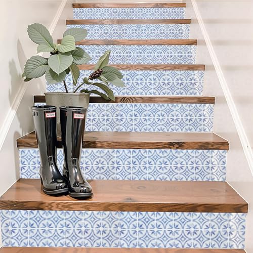 5 Pcs Peel and Stick Backsplash,3D Adhesive Wall Tiles-Blue Brick - color: Blue Brick, size: 12"x12"（5 Sheets）