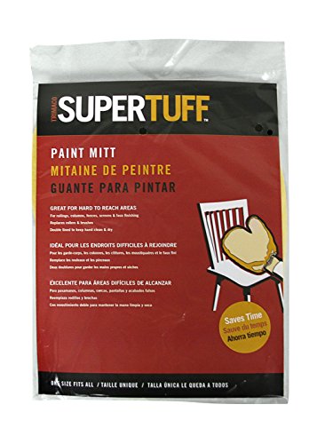 Trimaco SuperTuff Painter's Mitt with Thumb, White|Whites - 10901 (Pack of 2) - size: Paint Mitt, 2-Count, style: SuperTuff Painter's Mitt with Thumb