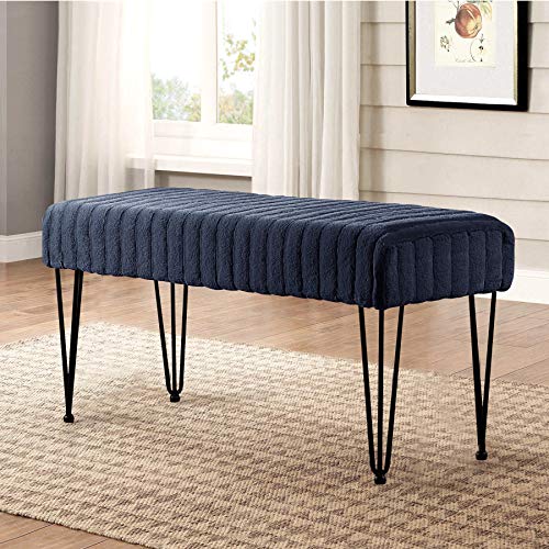 Home Soft Things Hairpin Metal Table Legs 15 Inch Legs for Furniture Coffee Bench Dining End Industrial Table Desk Set of 4 with Black Screws Adjustable Cushion Floor Protectors, 15" - size: 15"