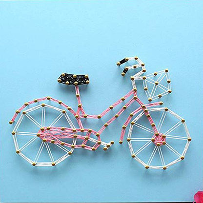 newlng 500pcs Small Nail Round Head Tiny Nails String Art Nails Hand-Made Hardware Accessories Fasteners 1 X 10mm/0.04"X0.4"(DXL) Gold - color: Golden1*10mm