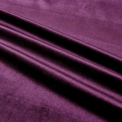 Royal Velvet Plum, Fabric by the Yard